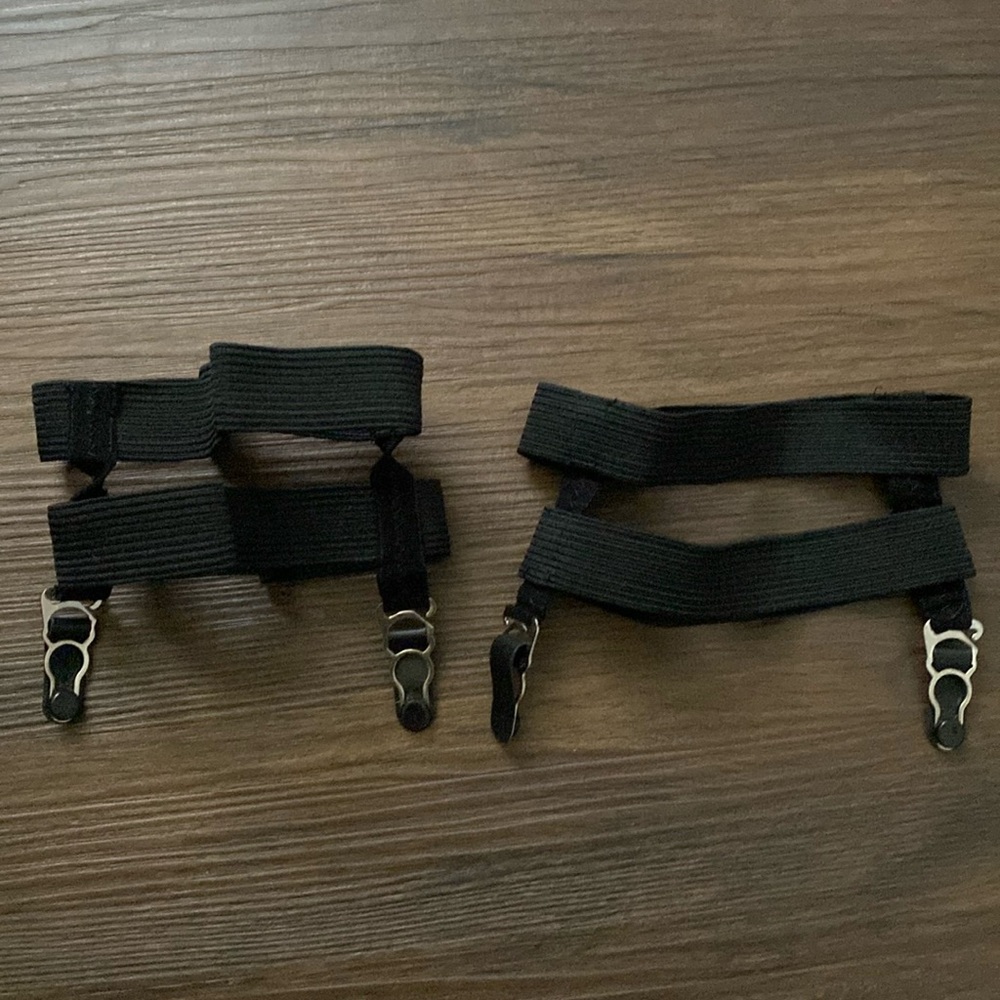 Elastic Leg Garter Set - One Size
